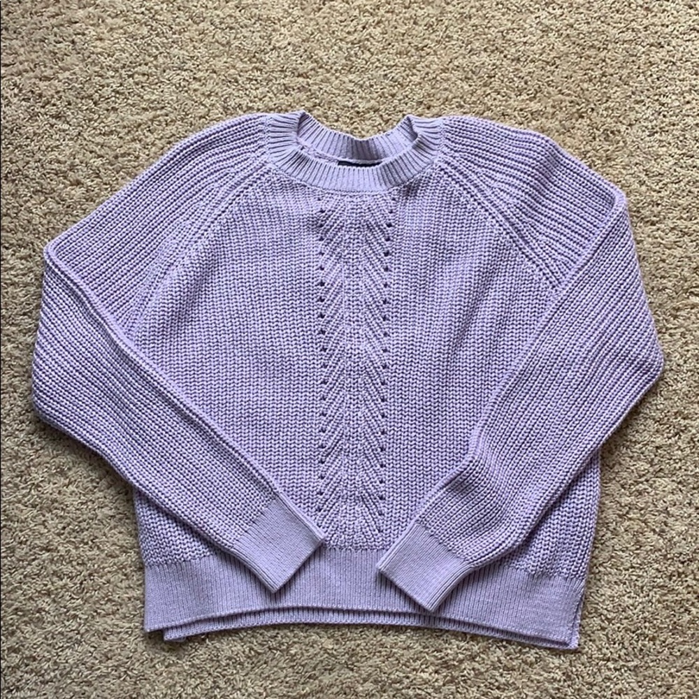 NWT Topshop lilac sweater